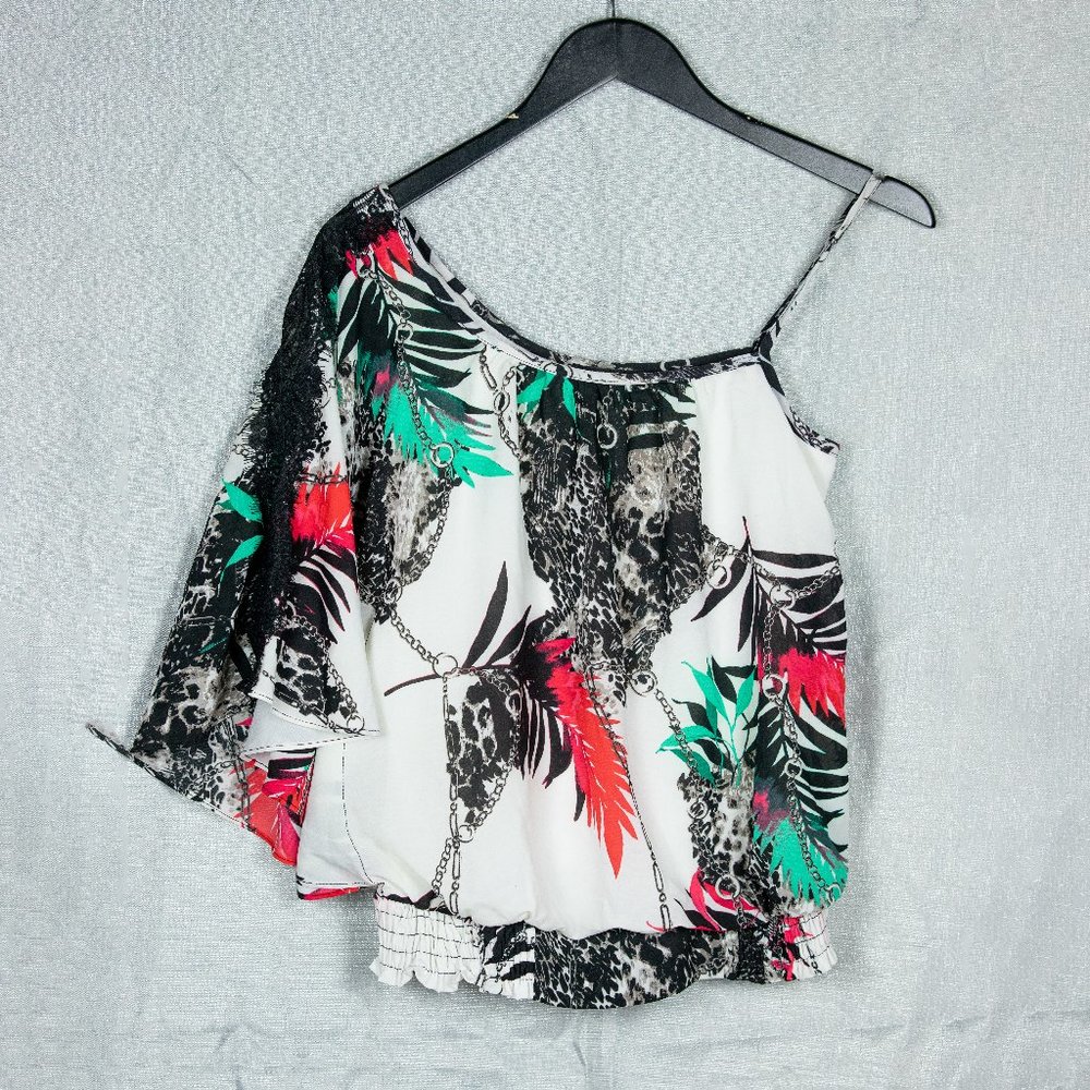 XOXO One Shoulder Blouse